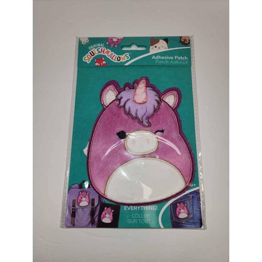 Original Squishmallow Adhesive Patch Lola the Unicorn‎